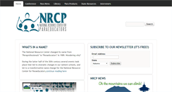 Desktop Screenshot of nrcpara.org